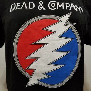Dead & Company shirt Large 2015 Tour logo graphic band merch Grateful Dead